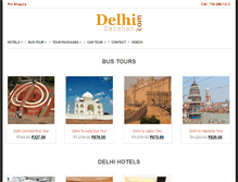 Tablet Screenshot of delhidarshan.com